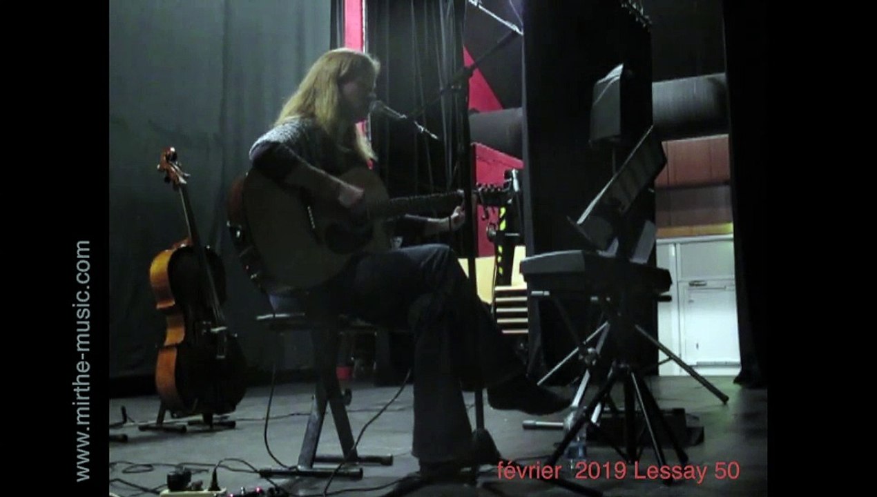 ROLLING IN THE DEEP de Adele par MIRTHE, guitare-voix, concert 2019, Lessay 50 France