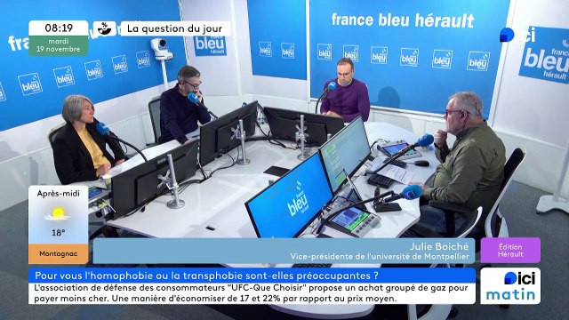 Julie Boiché, vice présidente de l'université de Montpellier