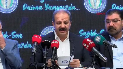 Sağlık-Sen Başkanı Doğan: Taleplerimize bütçe görüşmelerinde öncelik verilmesini istiyoruz