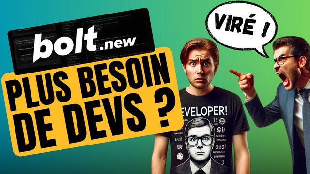 Bolt.New : créer des applications avec l'IA sans savoir coder