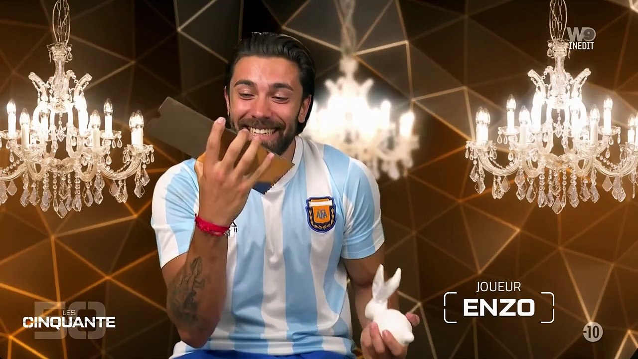 Enzo remporte le ticket d'or et sa place pour la finale des Cinquante