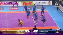 Telugu Titans winning moment against Haryana Steelers  ProKabaddiOnStar480p