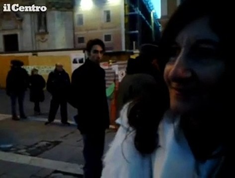 L'Aquila, i No Cialente in piazza. Blundo: stanchi di essere traditi