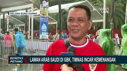 Terkini! Antusias Suporter Indonesia Penuhi GBK Jelang Lawan Arab Saudi, Yakin Raih Poin?