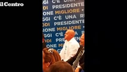 Regionali, il candidato di Fi si presenta al grido: "Sono il leone d'Abruzzo"