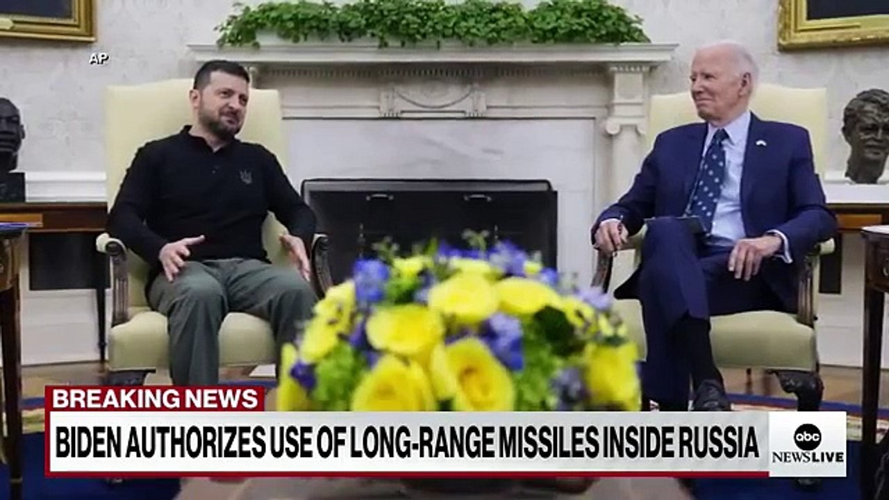 Joe Biden’s potential decision to allow the use of longer-range U.S. missiles in Russia.