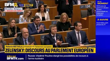 1000 jours de guerre en Ukraine: Discours de Volodymyr Zelensky