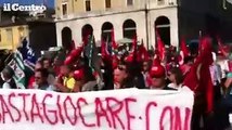 Itv, operai in corteo a Teramo davanti al tribunale
