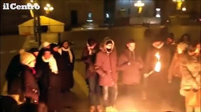 L'Aquila, i 309 rintocchi alle 3.32 in punto