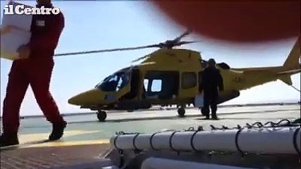 Ecco come ? una piattaforma petrolifera