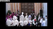 L'Aquila, il vescovo di Ancora apre la Porta Santa
