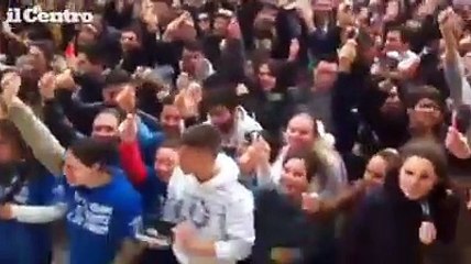 San Gabriele, benedette le penne di 12 mila studenti