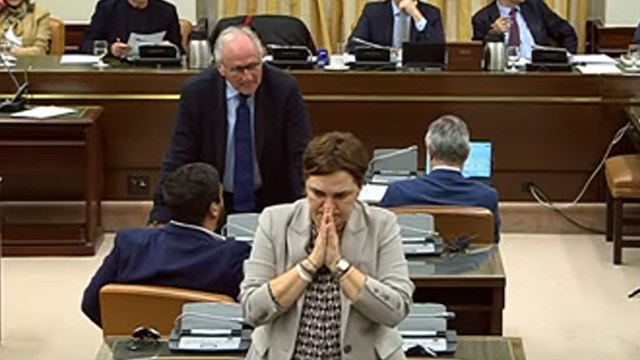 Patricia Blanquer, diputada del PSOE, llega a suplicar el voto de ERC en la comisión de Hacienda