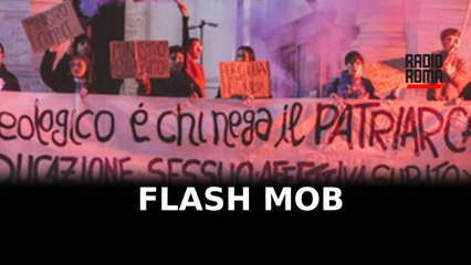Flash mob rete studenti contro Valditara
