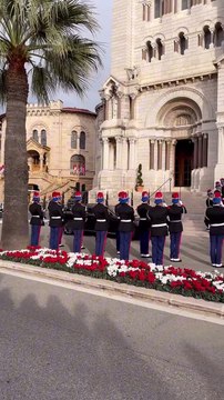 Story sur la fête nationale monégasque sur le compte officiel du palais princier