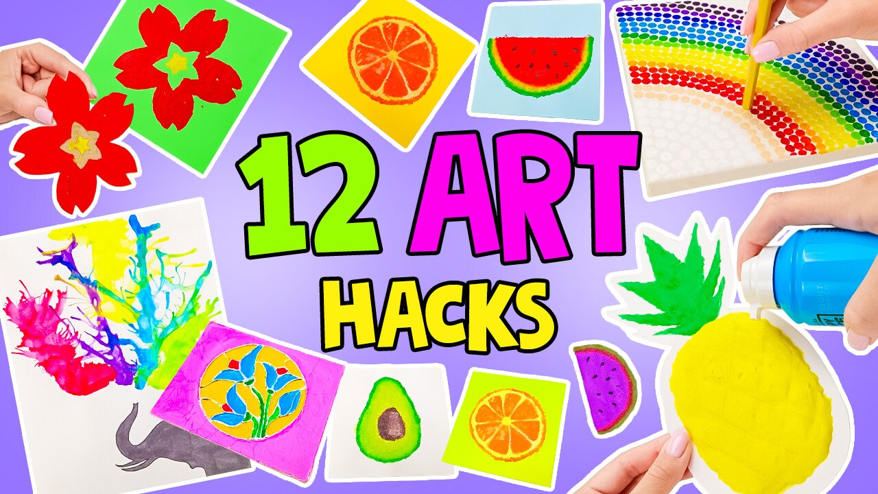 12 ASTUCES INCROYABLES pour le dessin 🎨