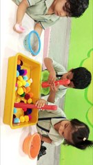 Color Sorting Activity at Anand Niketan School