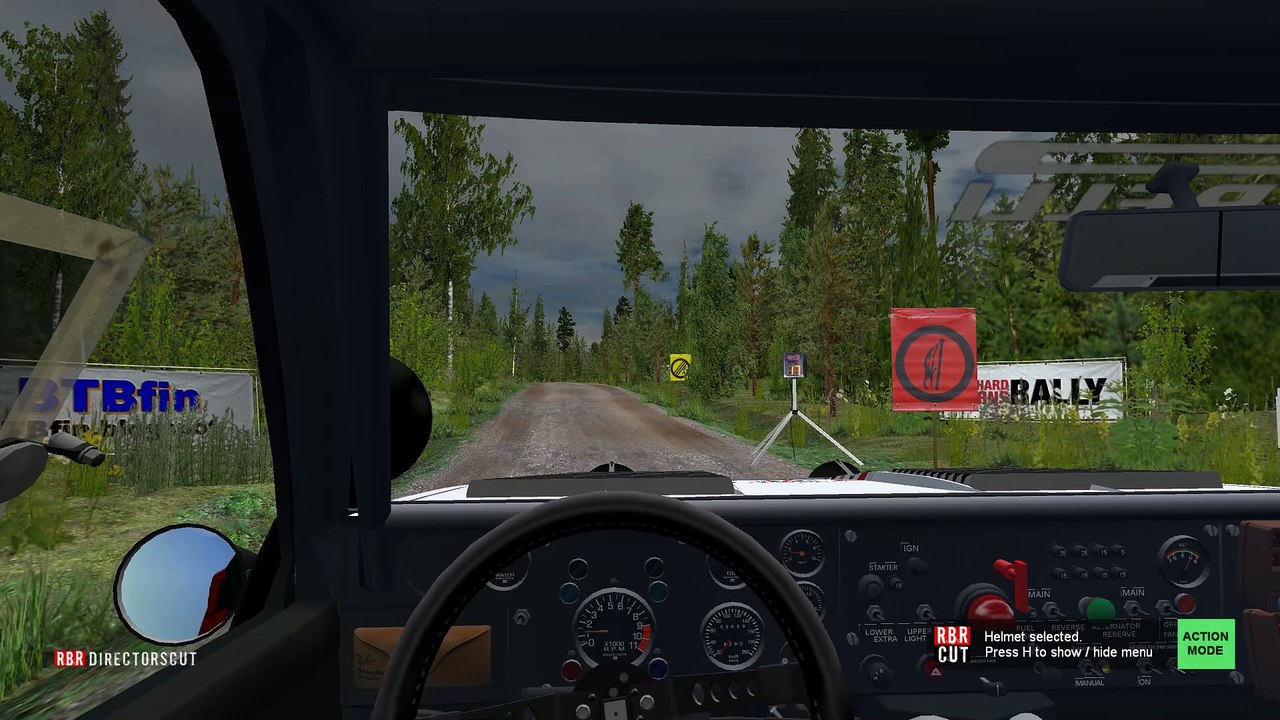 Richard Burns Rally RWD: 7km Saalahti Gravel 2018, in a Toyota Celica TCT TA64 GrpB (Moza R5 Wheel)