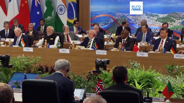 G20: líderes europeus prometem reforçar apoio à Ucrânia ao fim de 1.000 dias de guerra