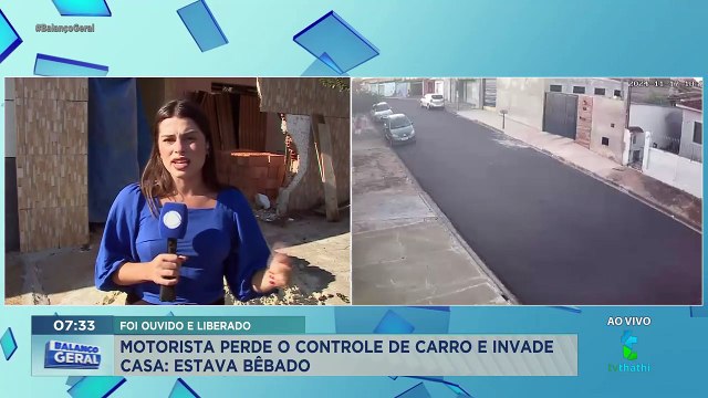 Motorista perde controle e carro invade casa no Jardim Europa em Mogi Mirim