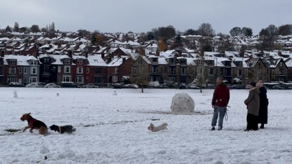 Sheffield Snow: Sheffield wakes up to a wintry wonderland
