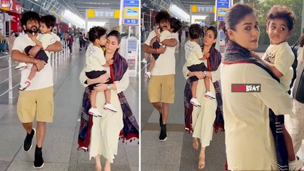 Dhanush VS Nayanthara: Controversy के बीच Airport पर Family के साथ Spot हुईं Nayanthara, Video Viral
