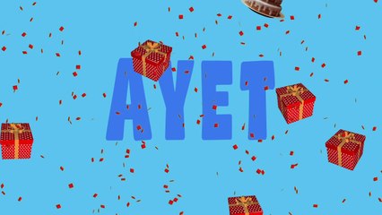 İyi ki doğdun AYET - İsme Özel Ankara Havası Doğum Günü Şarkısı (FULL VERSİYON) (REKLAMSIZ)