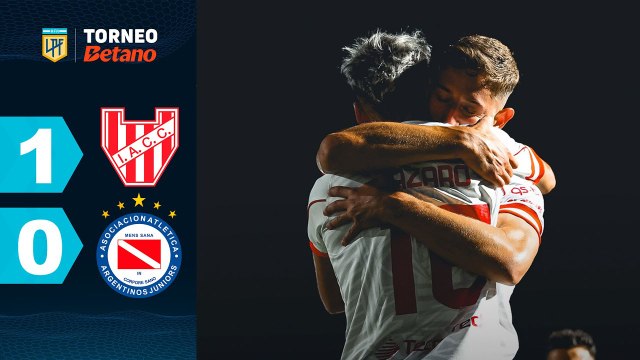 Instituto vs Argentinos Jrs. (1-0) | LPF 2024 | Fecha 23