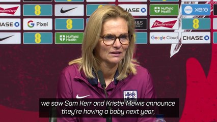 Wiegman 'disappointed' with homophobic abuse directed at Kerr and Mewis