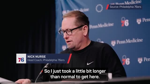 Nurse admits he attended emergency meeting after 76ers loss