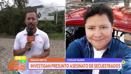 Contingente policial ingresó a Corani Pampa buscando a los presuntamente secuestrados