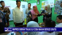 Wapres Gibran Rakabuming Raka Uji Coba Makan Bergizi Gratis di Jakarta Barat