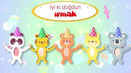 İyi ki Doğdun IRMAK - İsme Özel Kırmızı Balık Doğum Günü Şarkısı