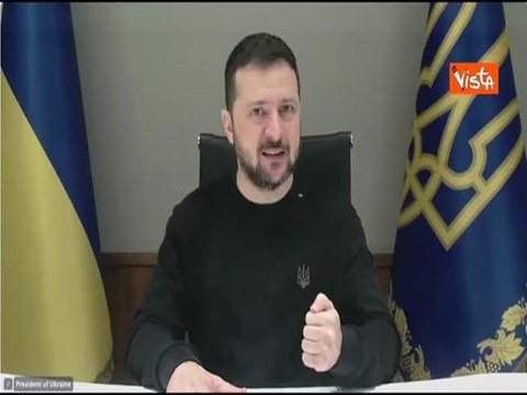 Zelensky: 1000 giorni di guerra sono una sfida tremenda, anno prossimo sia anno pace