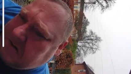 Ring doorbell repair goes wrong as man drops camera and falls into a bush