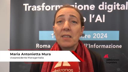 Adnkronos Q&A, Mura (Manageritalia): “Con Ai la sfida è comprendere e rendere armonici i talenti"