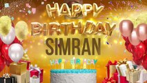 SiMRAN - Happy Birthday Simran
