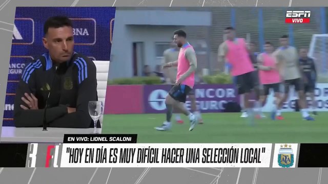A veces termina siendo positivo para el futuro : Scaloni habló de la derrota ante Paraguay y el presente de la selección de Argentina