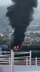Incendio ferreteria La Orotava