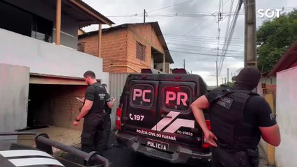 PCPR desmantela organização criminosa ligada ao tráfico de drogas e armas em Telêmaco Borba
