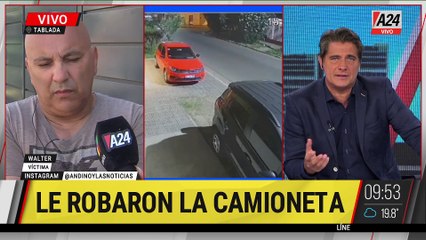 🚨 INSEGURIDAD EN LA TABLADA: BAJÓ DEL AUTO Y LO ASALTARON ARMADOS