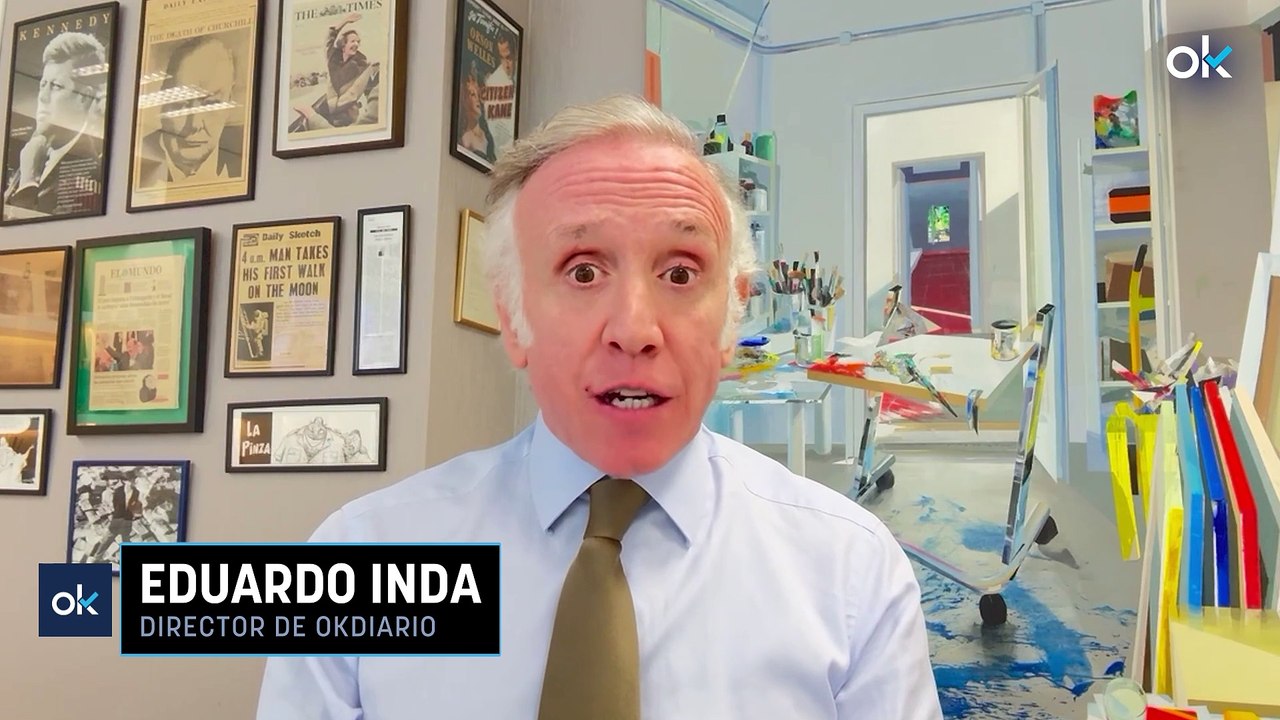 Inda: "Adivina adivinanza, ¿por qué no han insultado ni tirado barro hoy a los Reyes en Valencia"