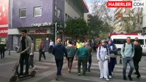 Kadın polisin yangın hassasiyetine emniyet müdüründen plaket