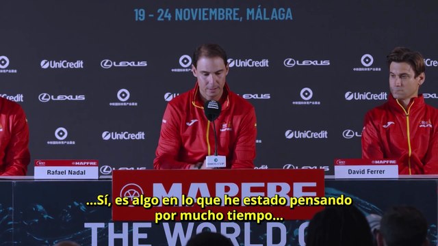 Las emociones las dejaré para el final : Nadal habló de su último tour profesional en la Copa Davis 2024 junto a España