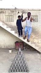 amazing disable man talent shorts video #minicartoontv12