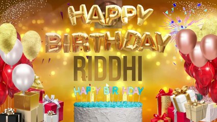 RiDDHi - Happy Birthday Riddhi
