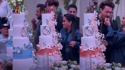 Salman Khan Celebrates Salim Khan & Arpita Ayush Wedding Anniversary, Cake Cutting Video Viral