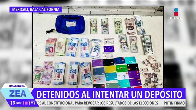 Desmantelan fábrica de billetes falsos en Mexicali