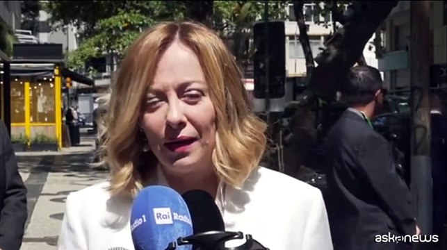 Meloni: spiace per lUmbria, cittadini hanno sempre ragione