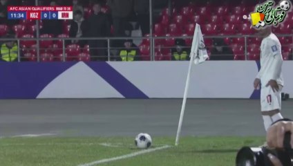 گل اول بازی قرقیزستان و ایران